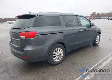 2016 Kia Sedona Lx z USA, uszkodzony, nr VIN KNDMB5C11G6085273